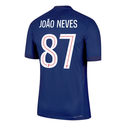 PSG Hjemmebanetrøje Spillerversion 2025/26 JOÃO NEVES #87