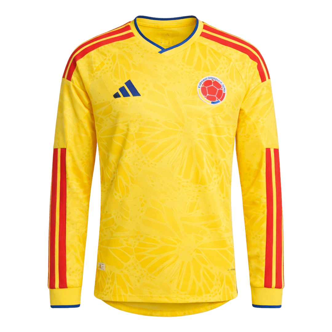 Colombia World Cup Langærmet Hjemmebanetrøje 2026