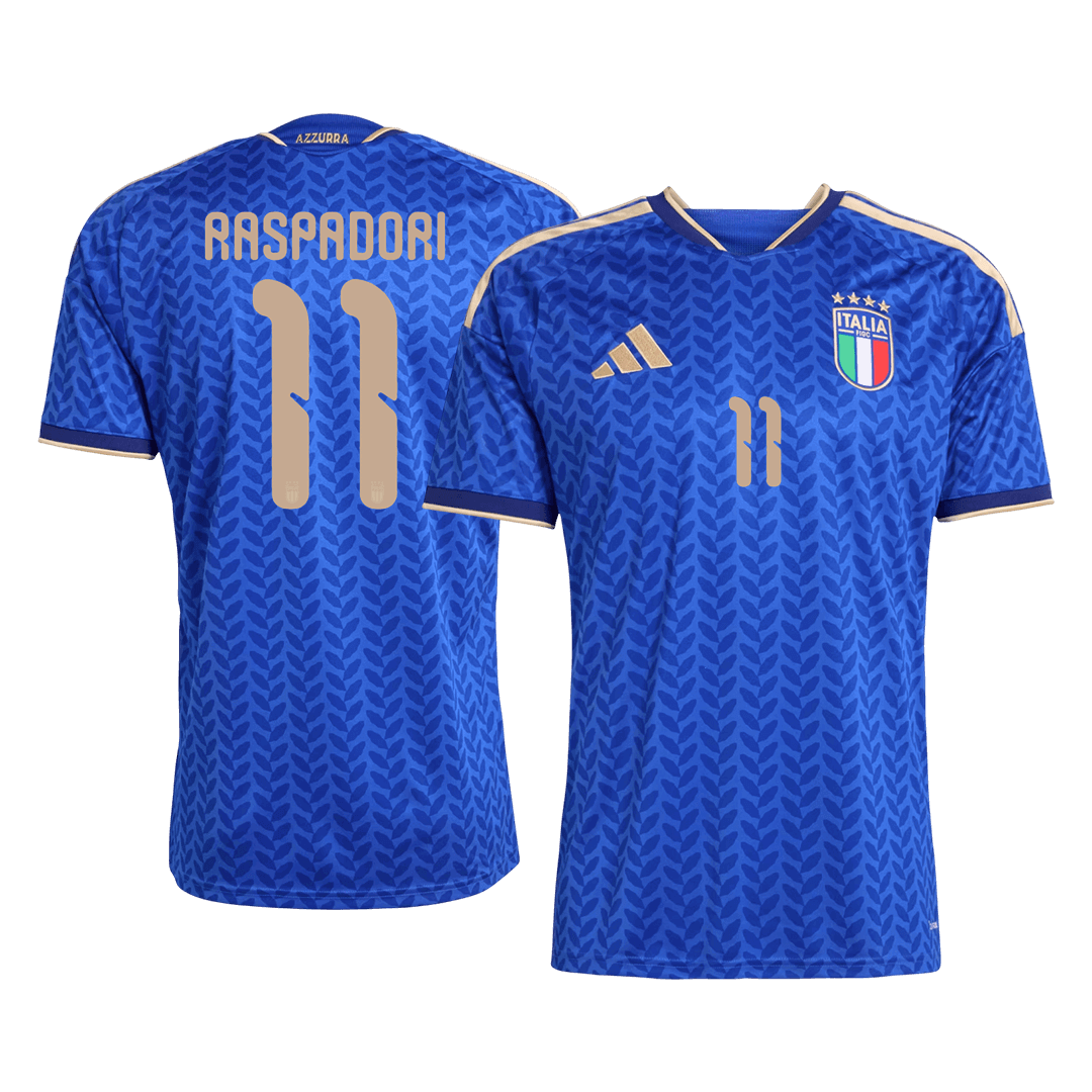 Italy World Cup Hjemmetrøje 2026 RASPADORI #11 [PREMIUM]