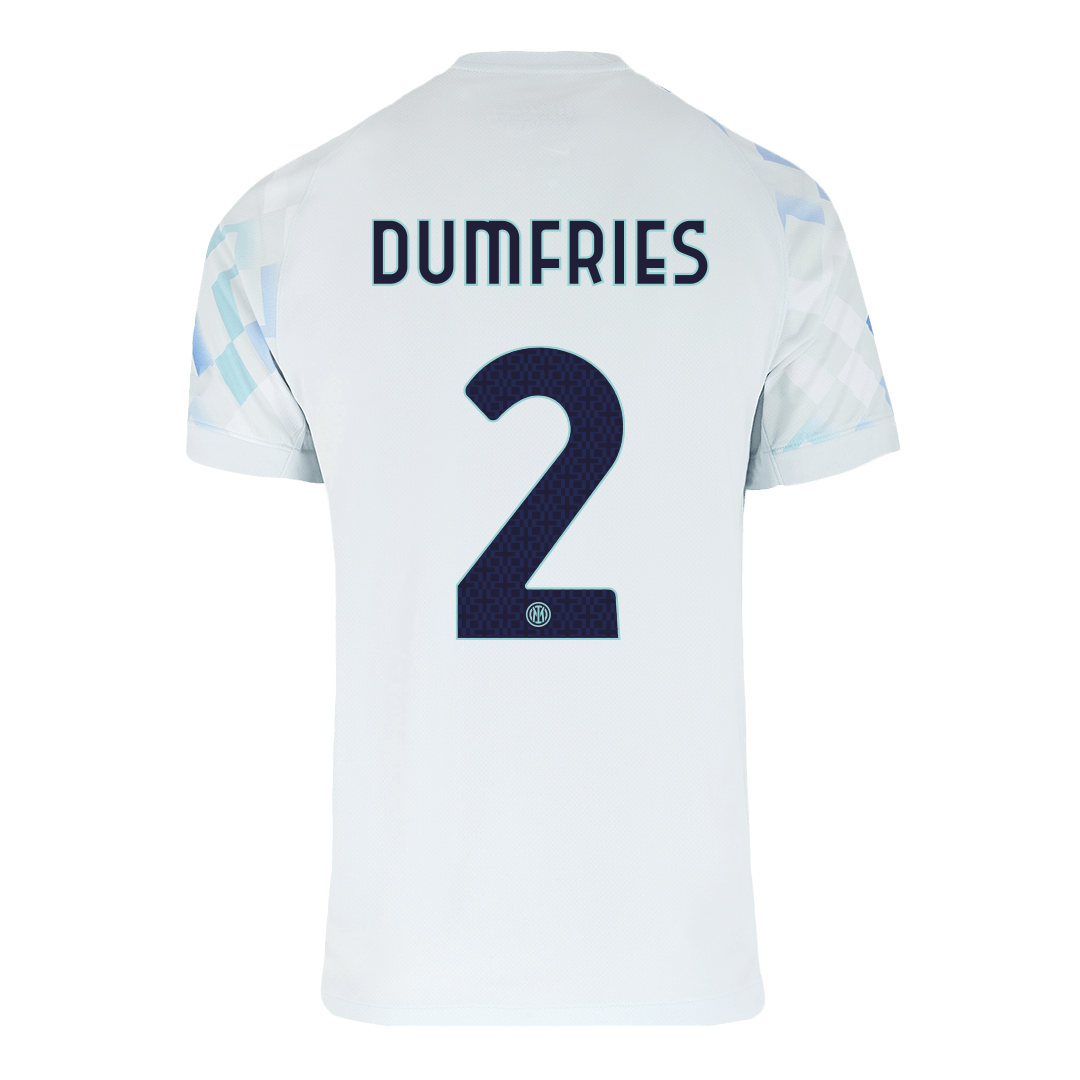Inter Milan Udebanetrøje 2025/26 DUMFRIES #2