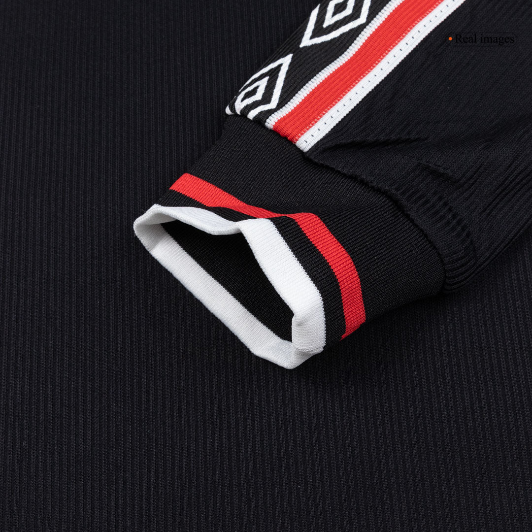 Manchester United Retro Langærmet Udebanebanetrøje 1998