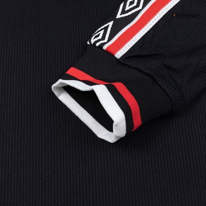 Manchester United Retro Langærmet Udebanebanetrøje 1998