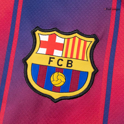 Barcelona Langærmet Hjemmebanetrøje 2025/26