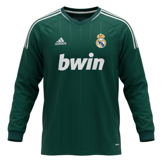 Real Madrid Retro Langærmet Tredjebanetrøje 2012/13