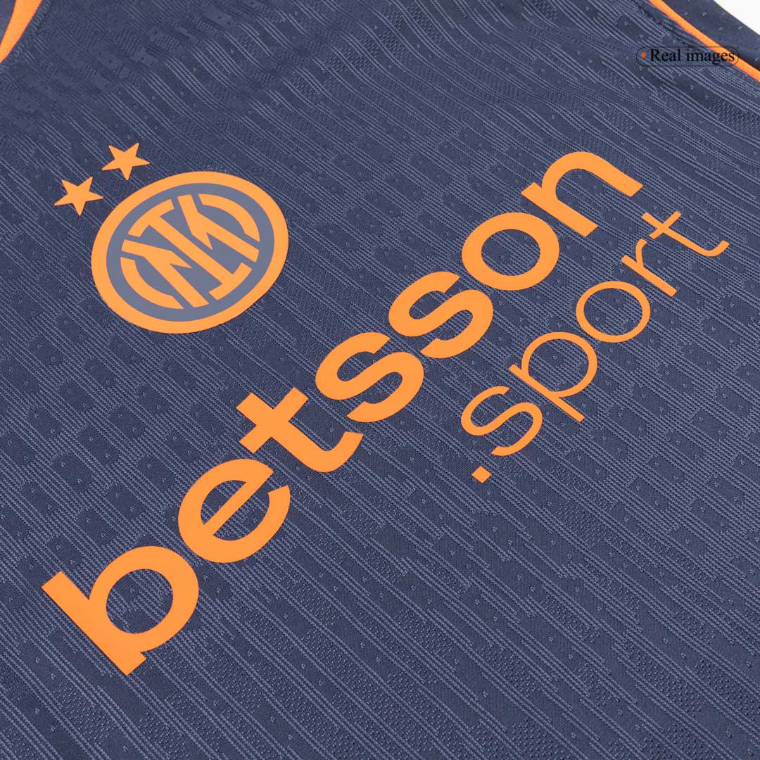Inter Milan Tredjebanetrøje Spillerversion 2025/26