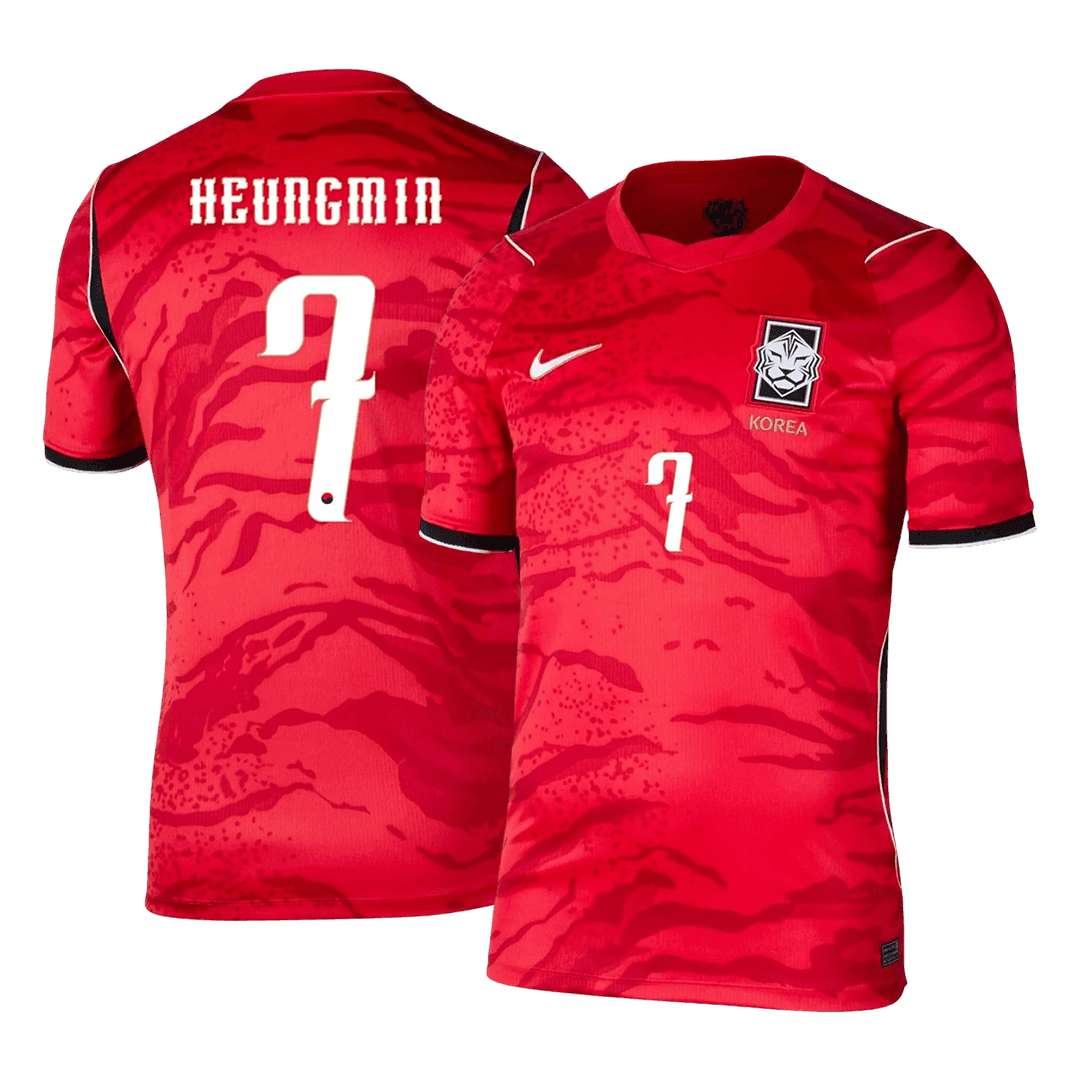 South Korea World Cup Hjemmetrøje 2026 HEUNGMIN #7