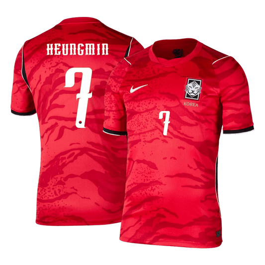 South Korea World Cup Hjemmetrøje 2026 HEUNGMIN #7