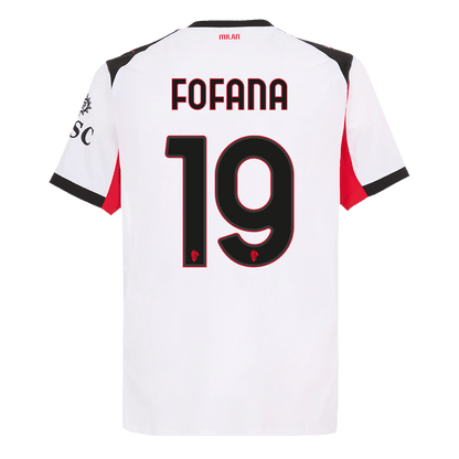 AC Milan Udebanebanetrøje Spillerversion 2025/26 FOFANA #19