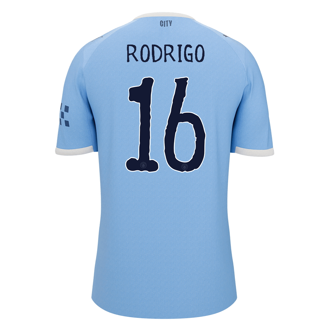 Manchester City World Cup Hjemmetrøje 2025/26 RODRIGO #16 [PREMIUM]
