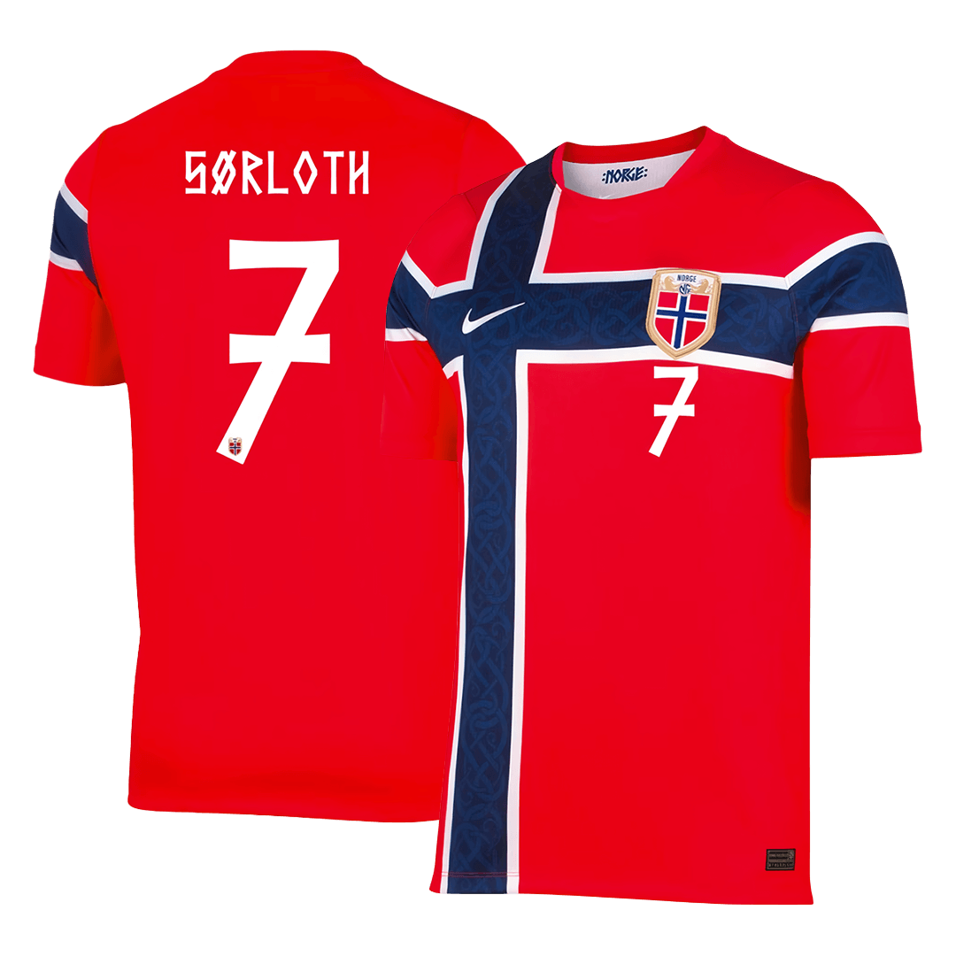 Norway World Cup Hjemmetrøje 2026 SØRLOTH #7