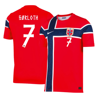 Norway World Cup Hjemmetrøje 2026 SØRLOTH #7