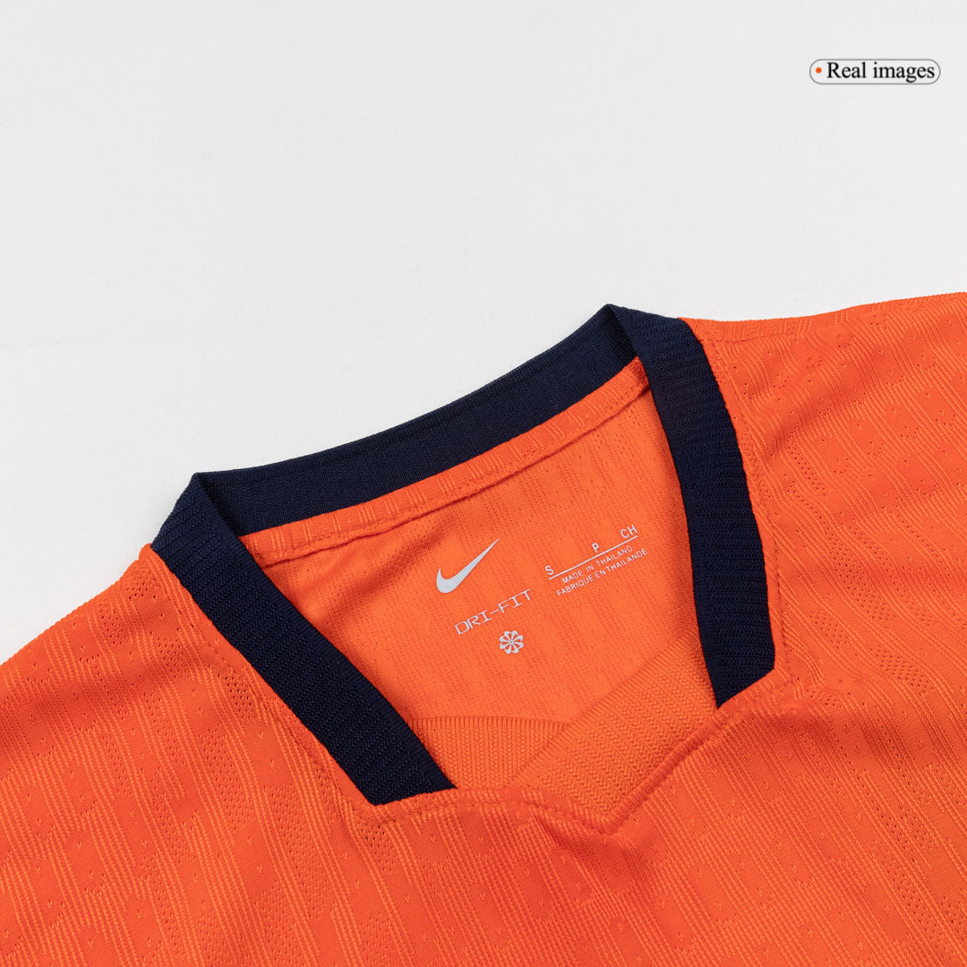 Netherlands World Cup Hjemmebanetrøje Spillerversion 2026 VIRGIL #4
