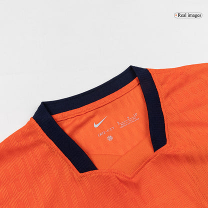 Netherlands World Cup Hjemmebanetrøje Spillerversion 2026 VIRGIL #4