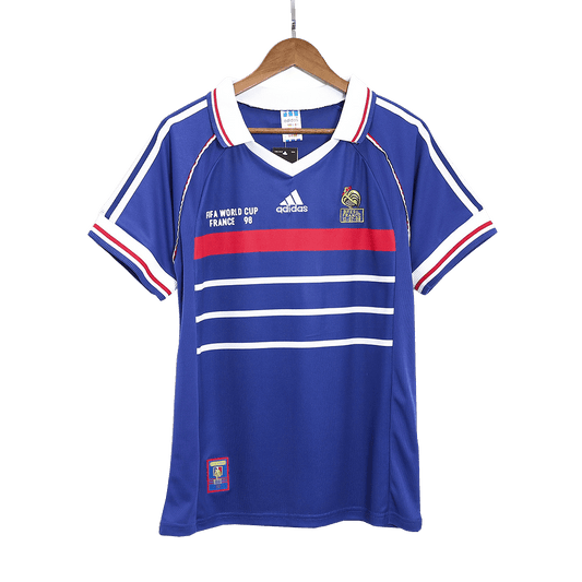 France World Cup Retro Hjemmebanetrøje 1998