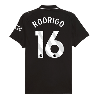 Manchester City Udebanebanetrøje Spillerversion 2025/26 RODRIGO #16
