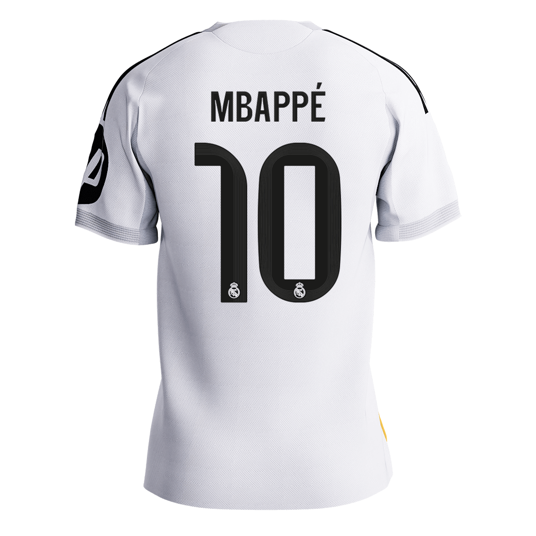 Real Madrid Hjemmebanetrøje Spillerversion 2025/26 MBAPPÉ #10 [PREMIUM]