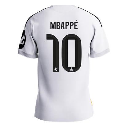 Real Madrid Hjemmebanetrøje Spillerversion 2025/26 MBAPPÉ #10 [PREMIUM]