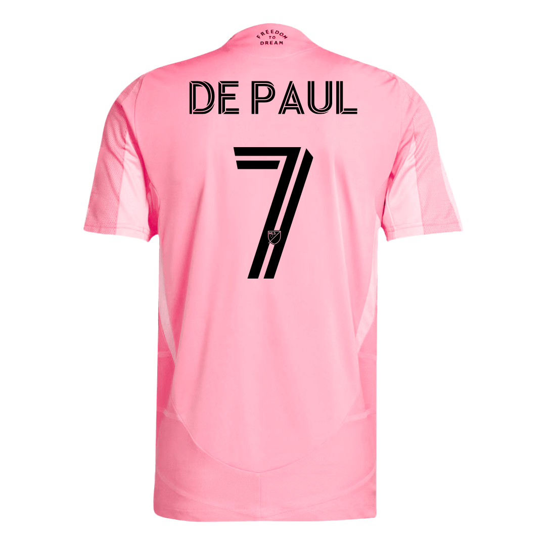 Inter Miami CF Hjemmebanetrøje Spillerversion 2025 DE PAUL #7