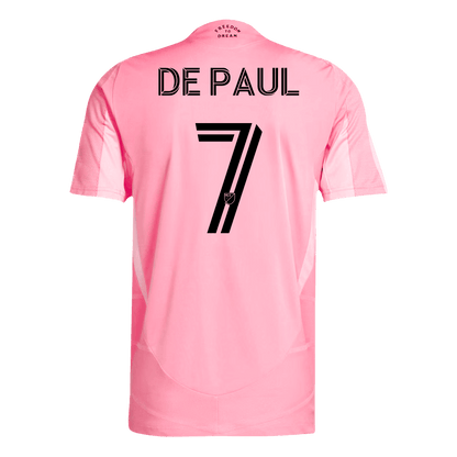 Inter Miami CF Hjemmebanetrøje Spillerversion 2025 DE PAUL #7