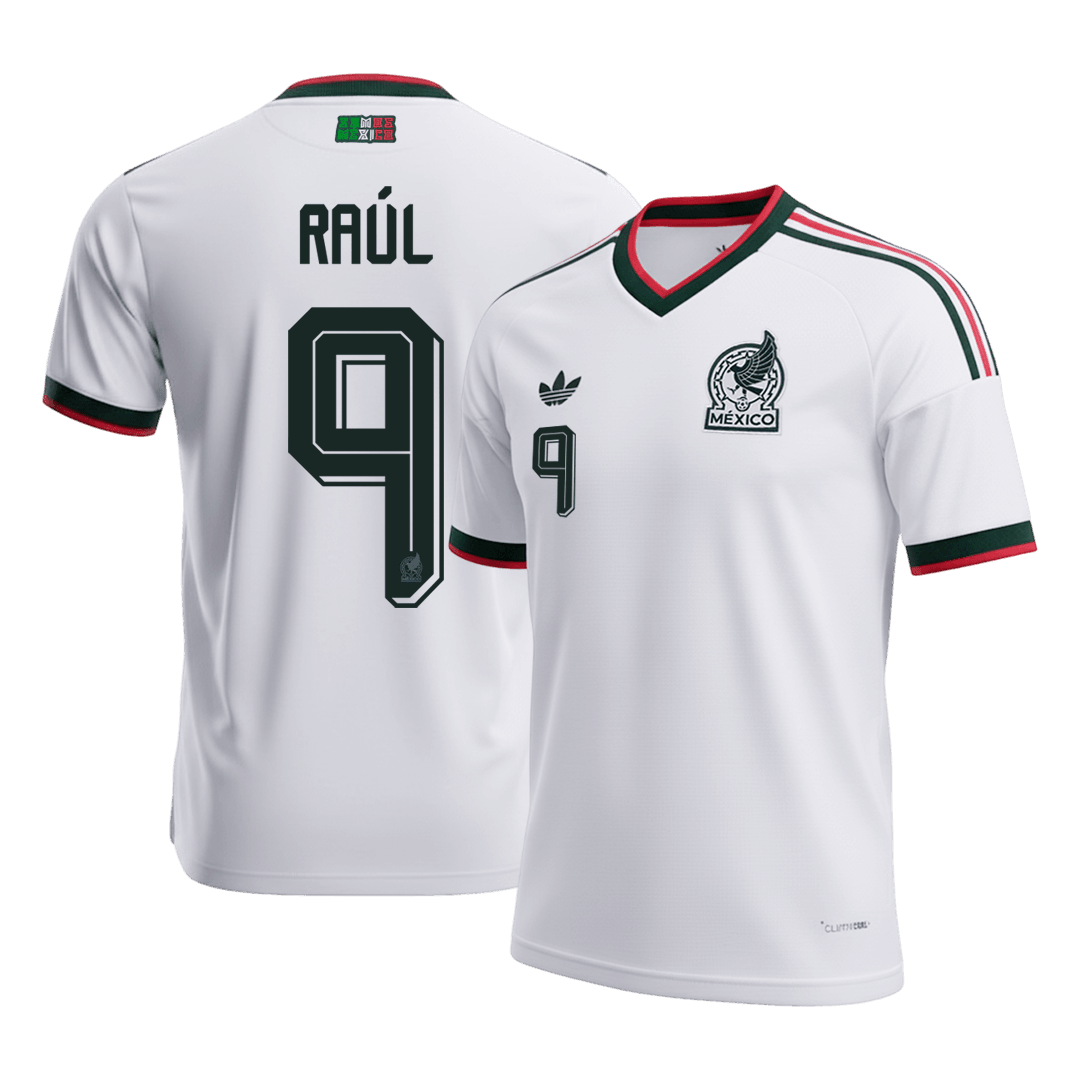 Mexico World Cup Udebanetrøje 2026 RAÚL #9