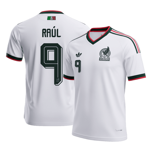 Mexico World Cup Udebanetrøje 2026 RAÚL #9