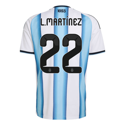 Argentina World Cup Hjemmetrøje 2026 L.MARTÍNEZ [PREMIUM]