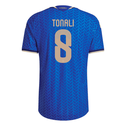 Italy World Cup Hjemmebanetrøje Spillerversion 2026 TONALI #8