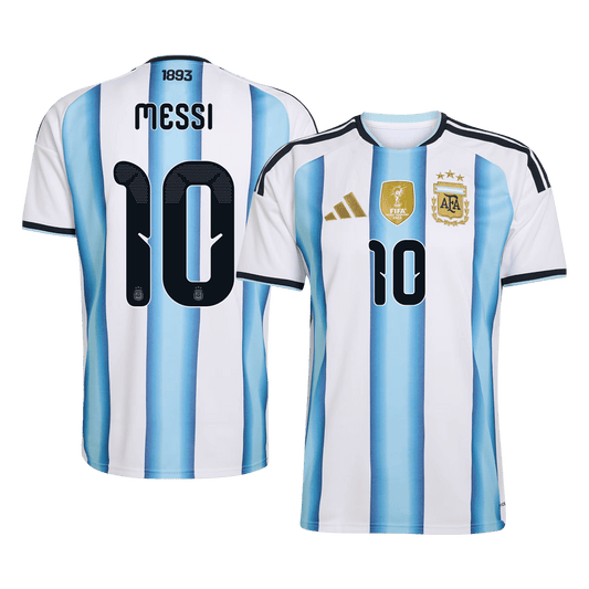 Argentina World Cup Hjemmetrøje 2026 MESSI #10 [PREMIUM]