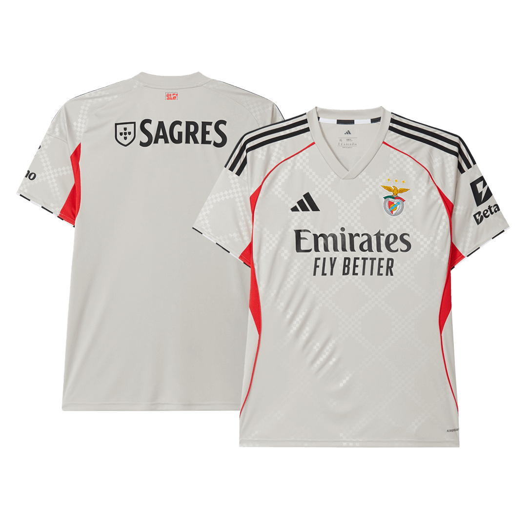 Benfica Udebanetrøje 2025/26