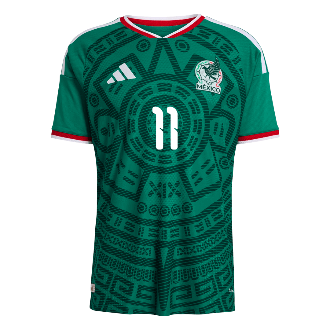 Mexico World Cup Hjemmebanetrøje Spillerversion 2026 S.GIMENEZ #11