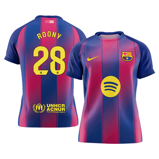 Barcelona Hjemmetrøje 2025/26 ROONY #28