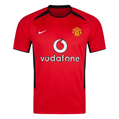 Manchester United Retro Hjemmebanetrøje 2002/04