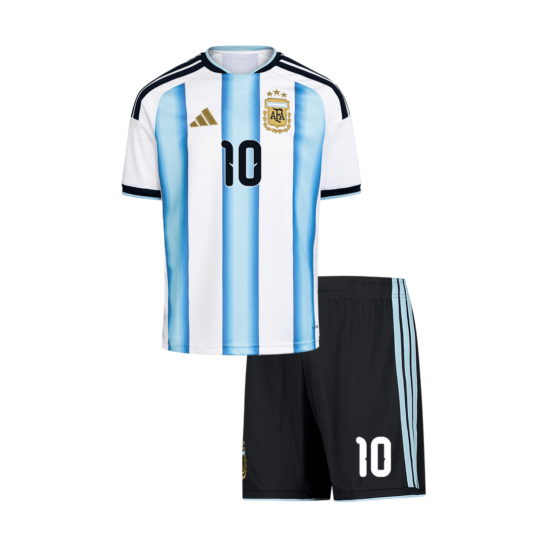 Argentina World Cup Hjemmesæt Børn 2026 MESSI #10 [PREMIUM]