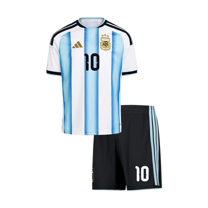 Argentina World Cup Hjemmesæt Børn 2026 MESSI #10 [PREMIUM]