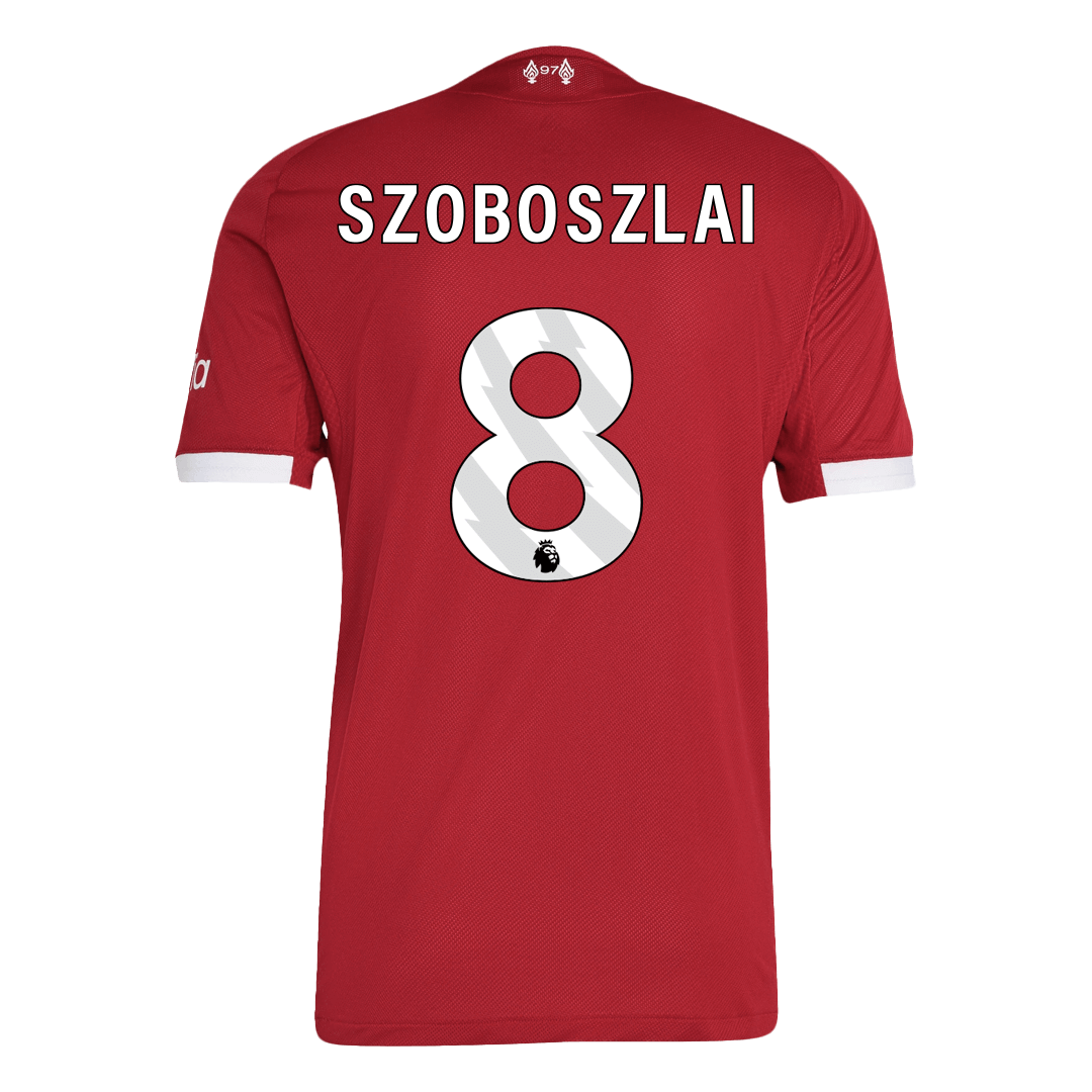Liverpool Hjemmebanetrøje Spillerversion 2025/26 SZOBOSZLAI #8