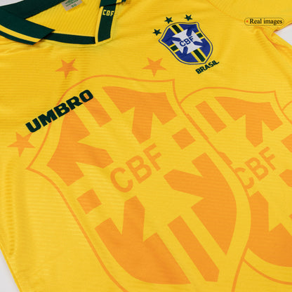 Brazil Retro Hjemmebanetrøje 1994