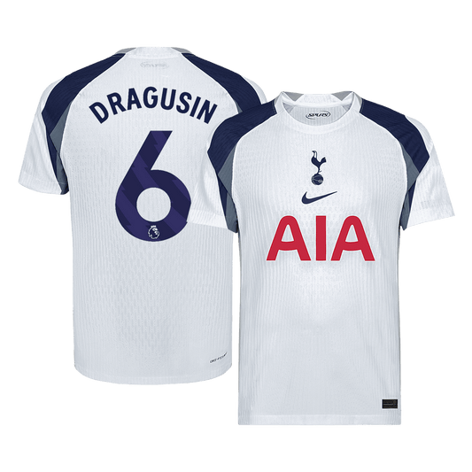 Tottenham Hotspur Hjemmebanetrøje Spillerversion 2025/26 DRAGUSIN #6