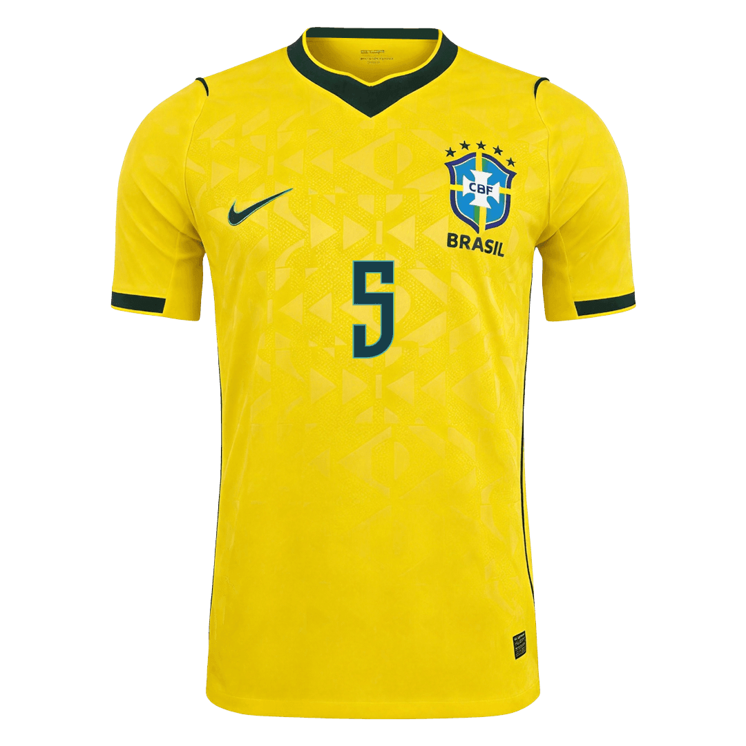 Brazil World Cup Hjemmebanetrøje Spillerversion 2026 CASEMIRO #5