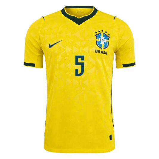 Brazil World Cup Hjemmebanetrøje Spillerversion 2026 CASEMIRO #5