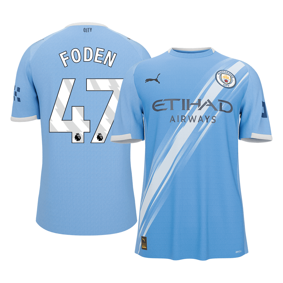 Manchester City Hjemmetrøje 2025/26 FODEN #47 [PREMIUM]
