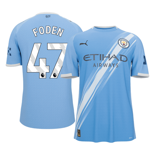 Manchester City Hjemmetrøje 2025/26 FODEN #47 [PREMIUM]
