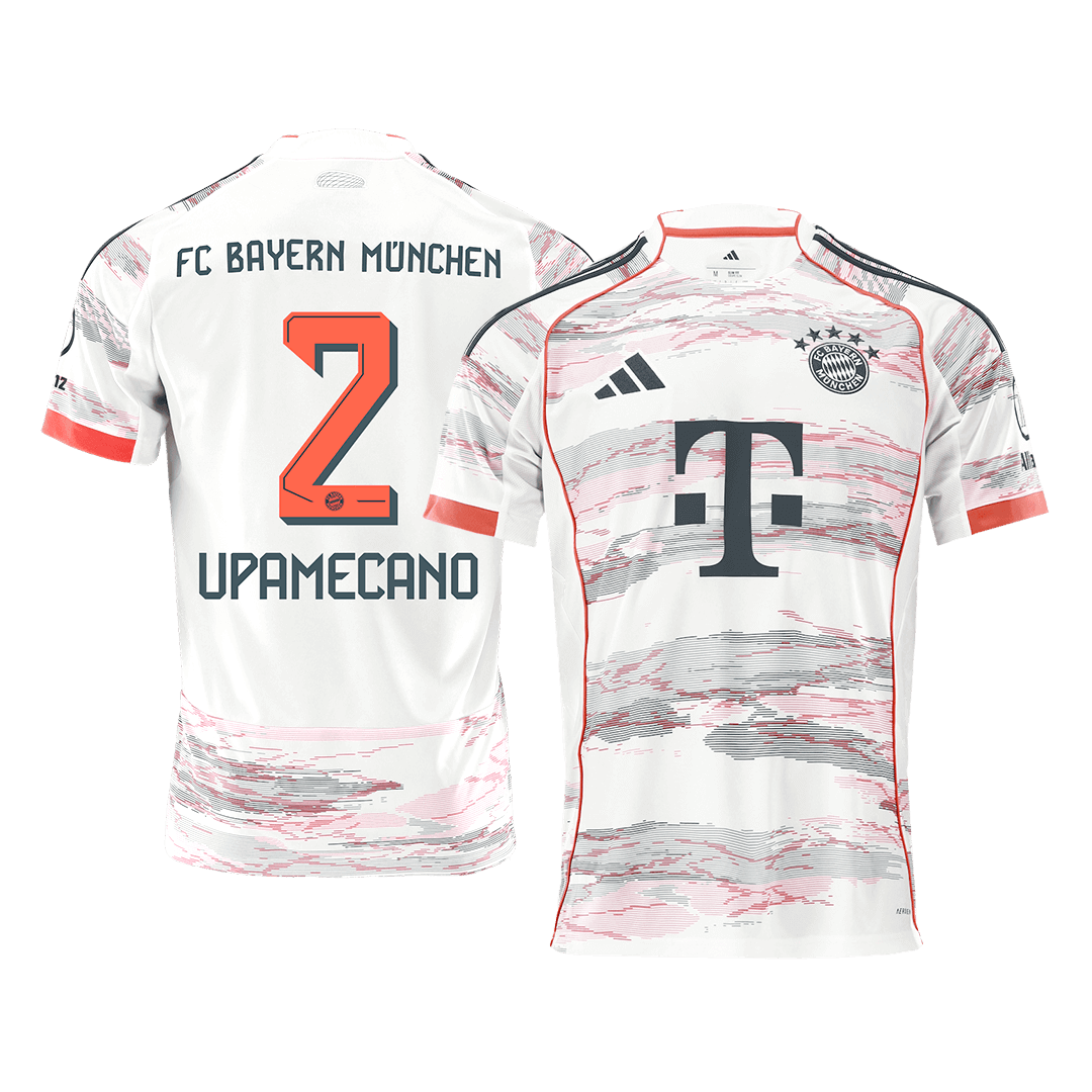 Bayern Munich Udebanetrøje 2025/26 UPAMECANO #2