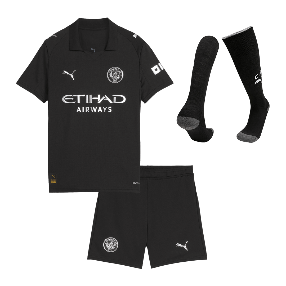 Manchester City Udebanebanesæt Børn 3-dele 2025/26