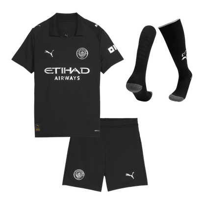 Manchester City Udebanebanesæt Børn 3-dele 2025/26