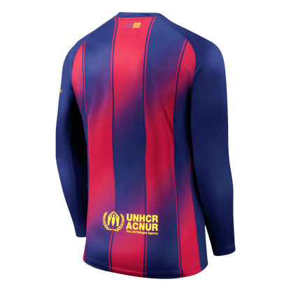 Barcelona Langærmet Hjemmebanetrøje 2025/26