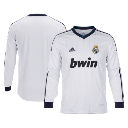 Real Madrid Retro Langærmet Hjemmebanetrøje 2012/13