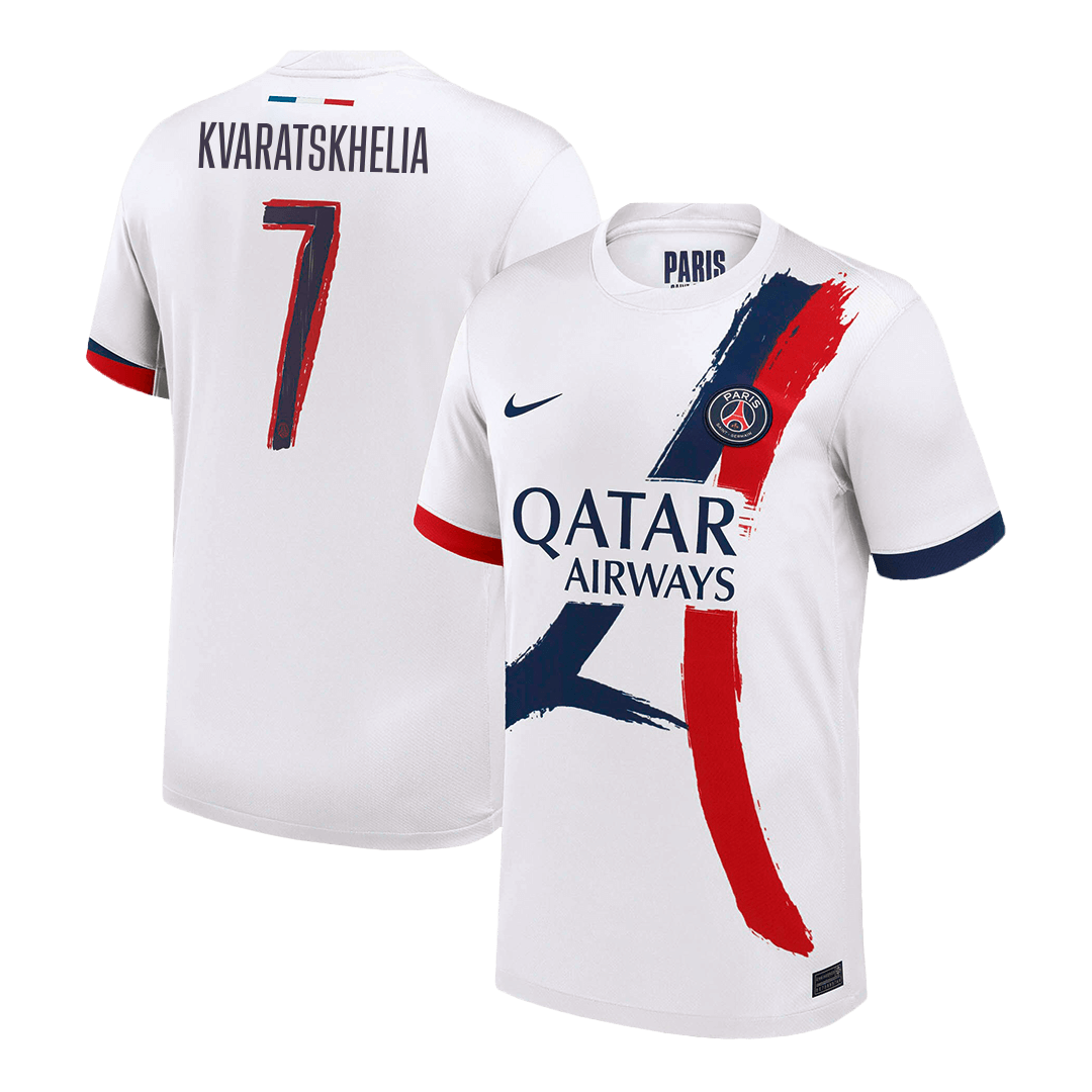 PSG Udebanetrøje 2025/26 UCL KVARATSKHELIA #7