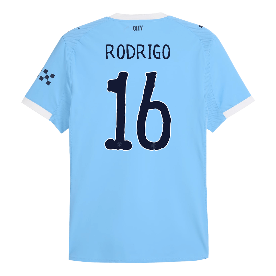 Manchester City World Cup Hjemmebanetrøje Spillerversion 2025/26 RODRIGO #16