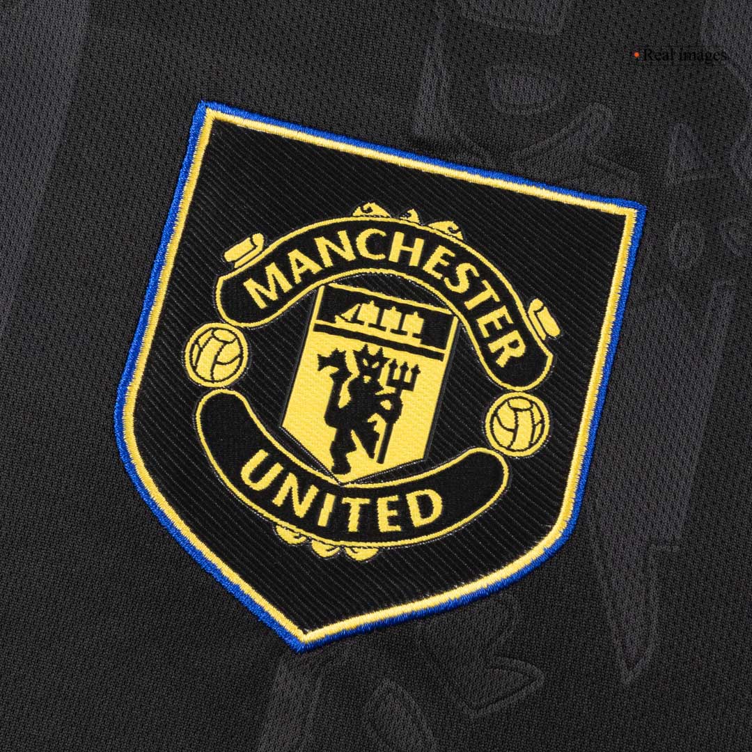 Manchester United Langærmet Tredjebanetrøje 2025/26