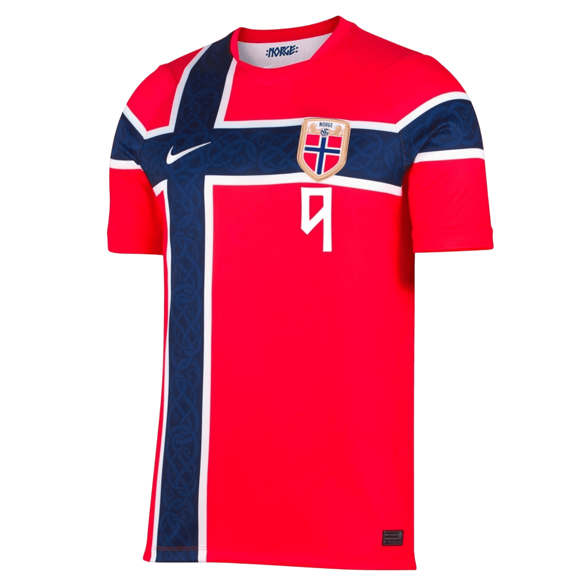 Norway World Cup Hjemmebanetrøje Spillerversion 2026 BRAUT HAALAND #9